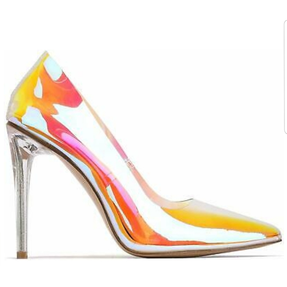 💗 RESTOCKED 💗Miami  doll clear pumps - Picture 3 of 6